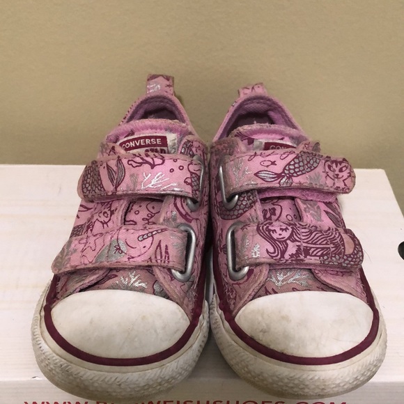 Mermaid print toddler converse - Picture 2 of 4